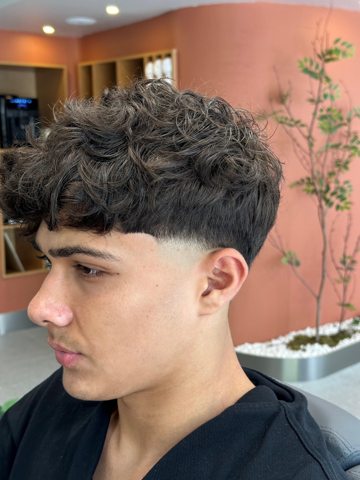Textured Crop · Low Fade saç kesimi
